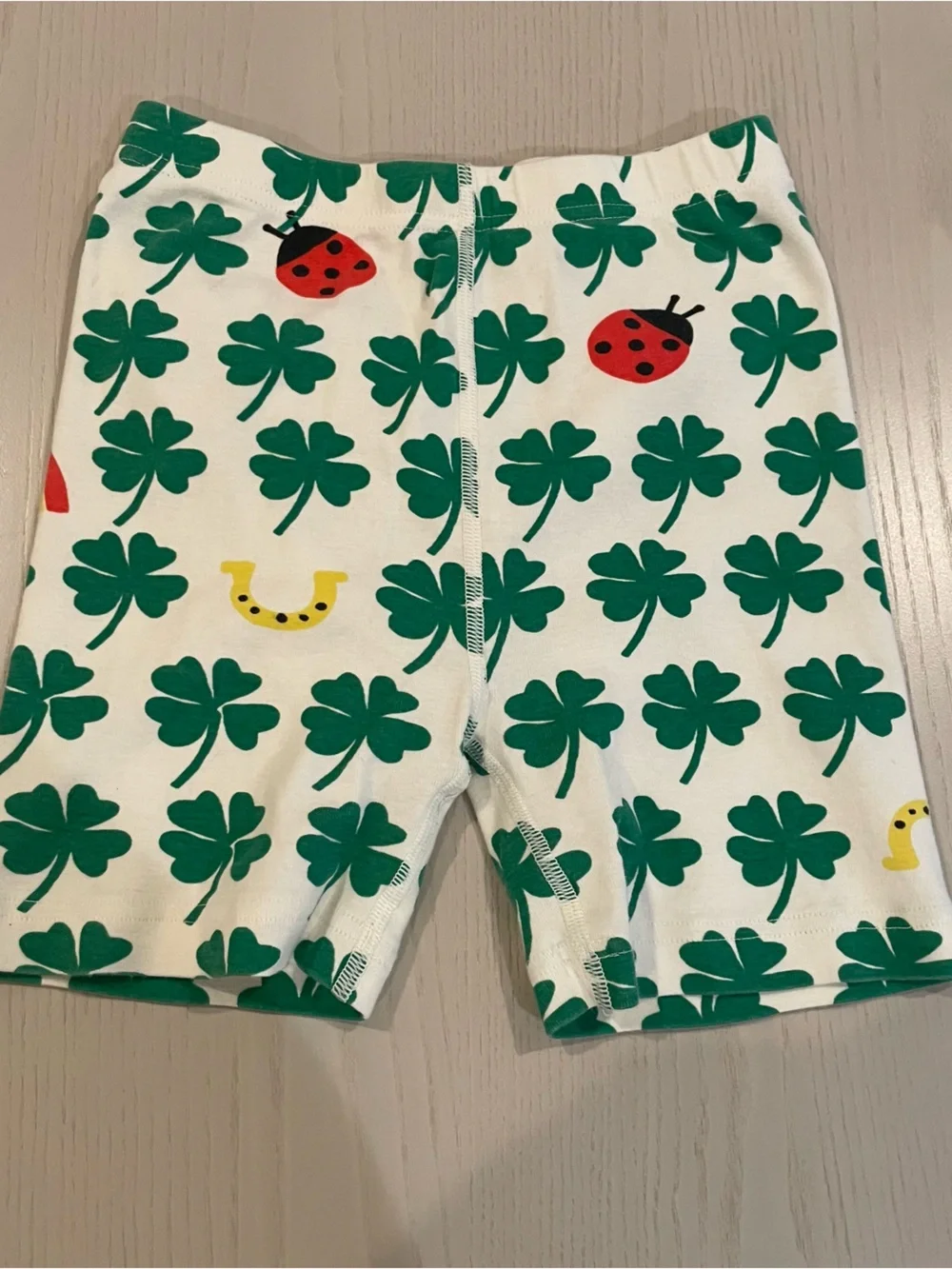 Hanna Andersson Shamrock HannaJams Pajama Set (Over the Rainbow) - Size 10 140